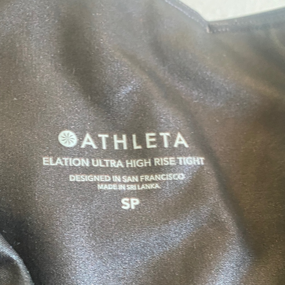 Athleta Elation Ultra High Rise Tights in Black